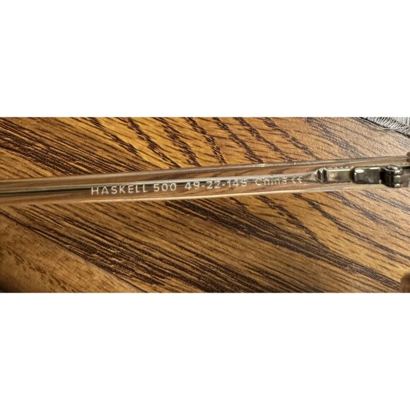 Warby Parker HASKELL 500 M 49-22-145 Crystal Clear Frames, FRAMES ONLY - Picture 6 of 8